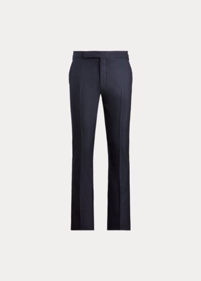 Pantalones Ralph Lauren Hombre Azul Marino - Gregory Wool - DENUS0362